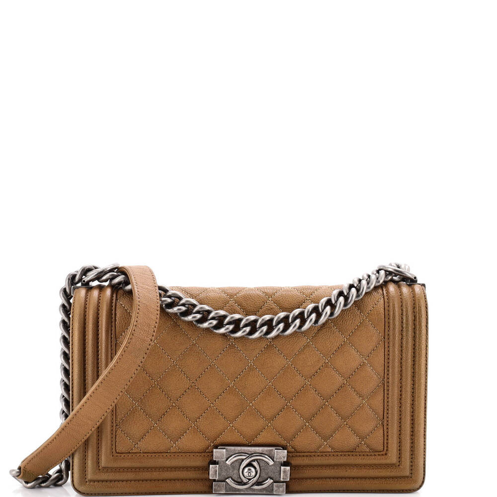 Chanel Old Medium Boy Flap Bag